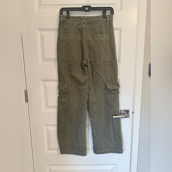 Mango- Straight leg cargo jean - Picture 5 of 8